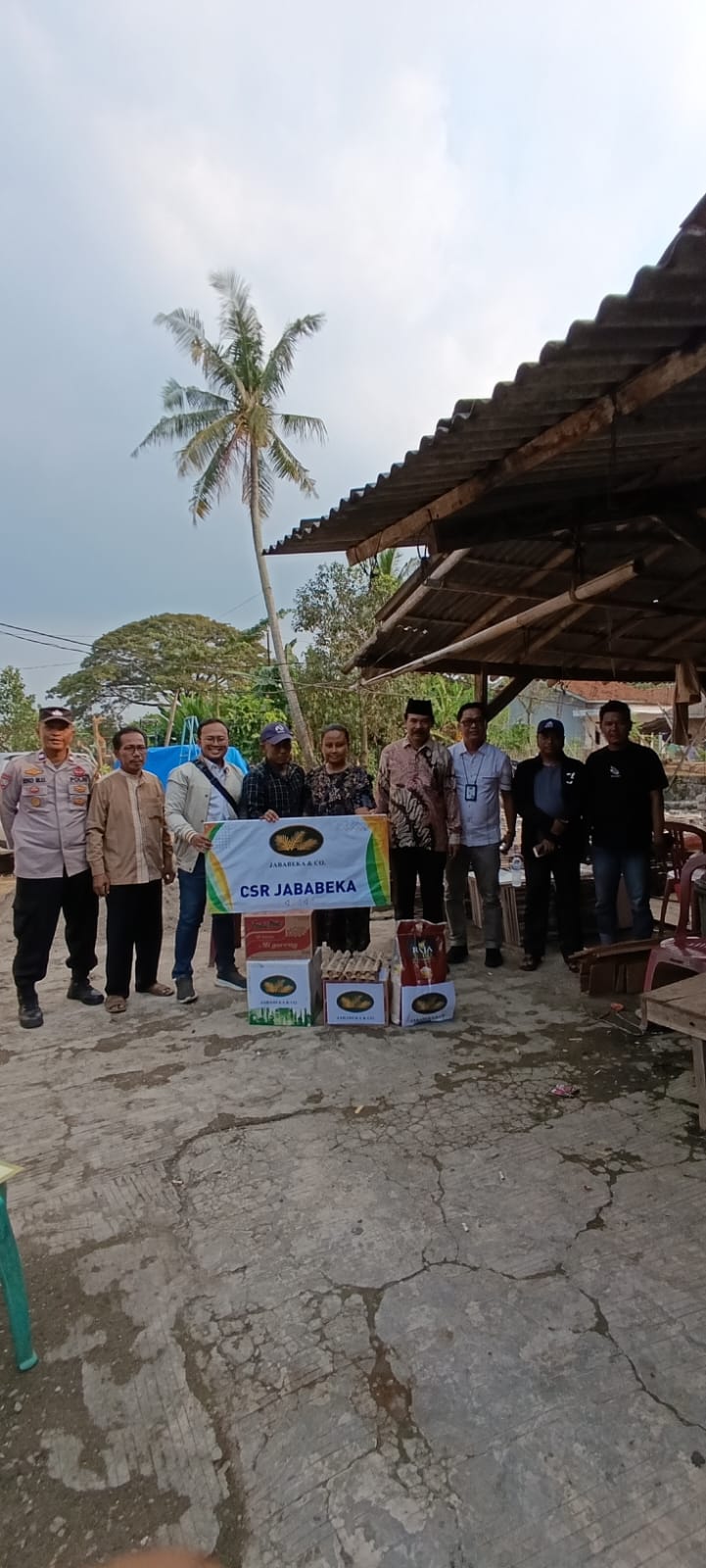 Bantuan Rumah Roboh akibat bencana